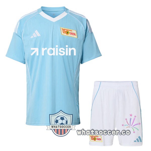 FC Union Berlin Kids Third Soccer Jerseys Blue 2025-2026
