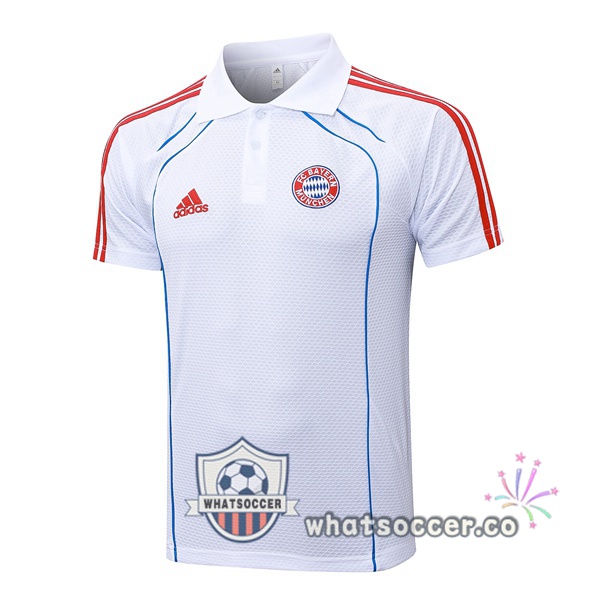 Training Polo Bayern Munich White 2025-2026