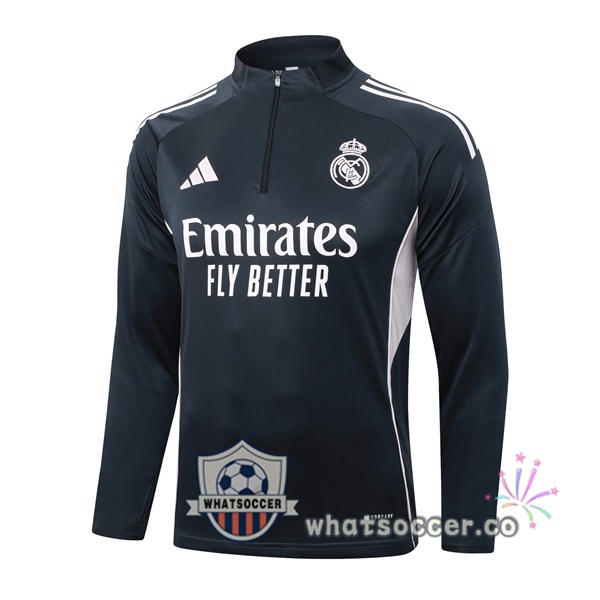 Soccer Sweater Real Madrid Gray 2025-2026