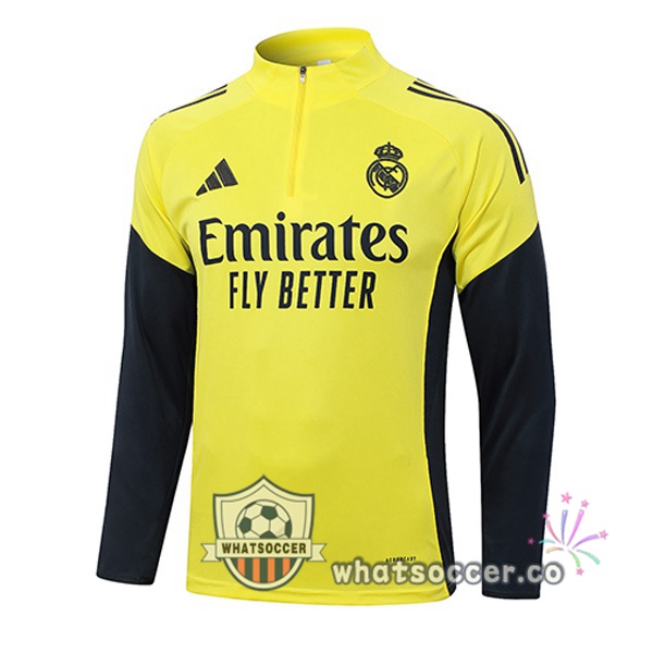 Soccer Sweater Real Madrid Yellow 2025-2026