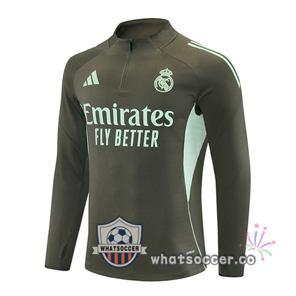 Soccer Sweater Real Madrid Green 2025-2026