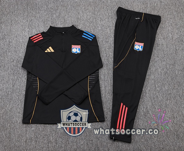 Training Wear Olympique Lyonnais Black 2025-2026