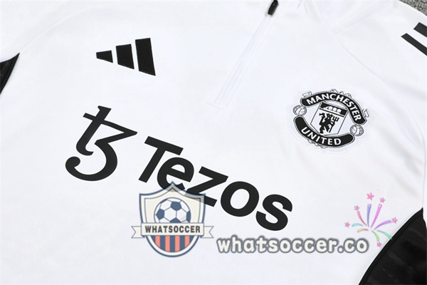 Training Wear Manchester United White 2025-2026
