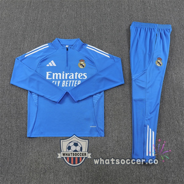 Training Wear Real Madrid Blue 2025-2026