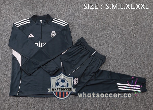 Training Wear Real Madrid Gray 2025-2026