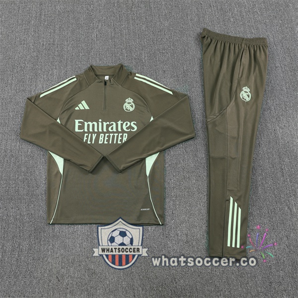 Training Wear Real Madrid Green 2025-2026