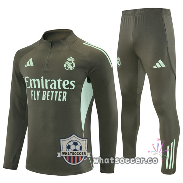 Training Wear Real Madrid Green 2025-2026
