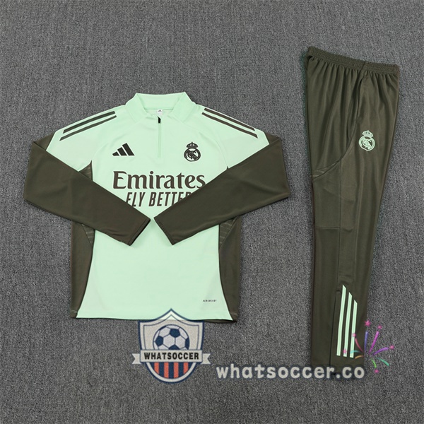 Training Wear Real Madrid Green 2025-2026