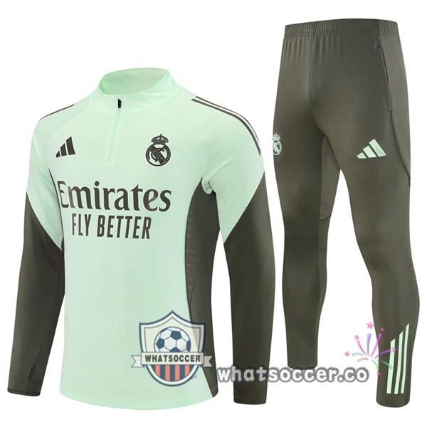Training Wear Real Madrid Green 2025-2026