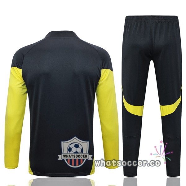 Training Wear Real Madrid Gray Yellow 2025-2026