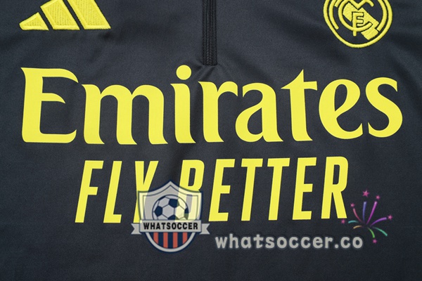 Training Wear Real Madrid Gray Yellow 2025-2026