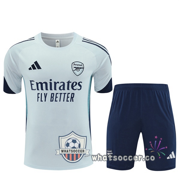 Arsenal Training T-Shirts + Shorts Green 2025-2026