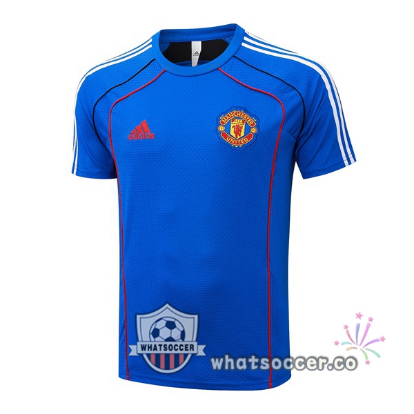 Manchester United Training T-Shirts Blue 2025-2026