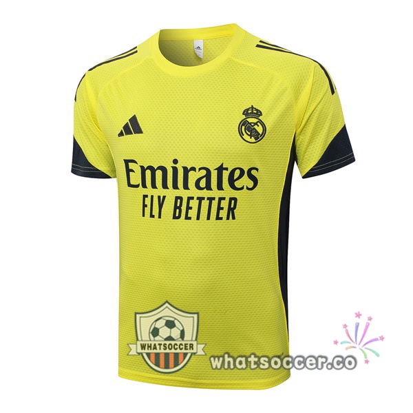Real Madrid Training T-Shirts Yellow 2025-2026