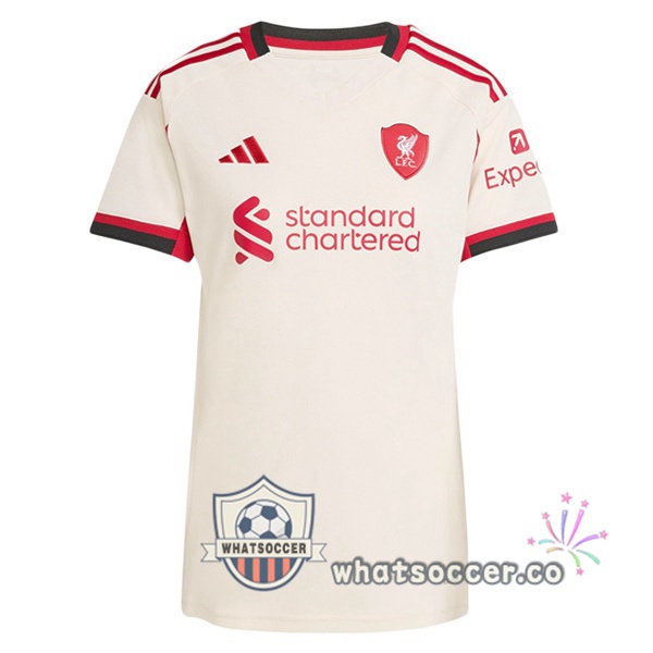 FC Liverpool Women Away Soccer Jerseys Yellow 2025-2026