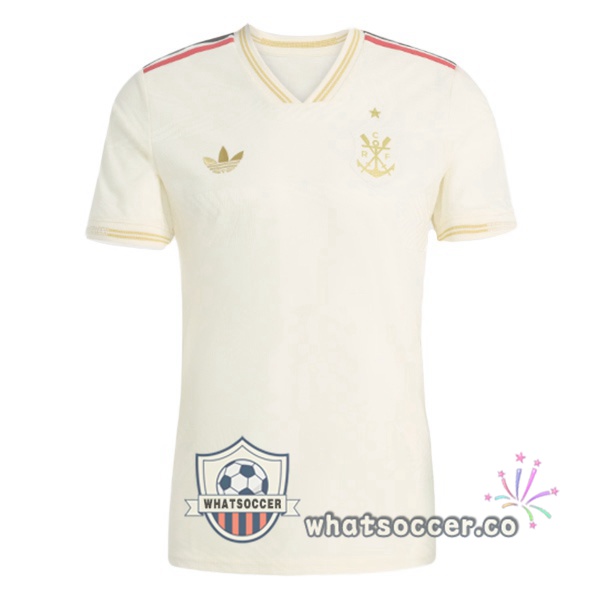 Flamengo Third Soccer Jerseys Yellow 2025-2026