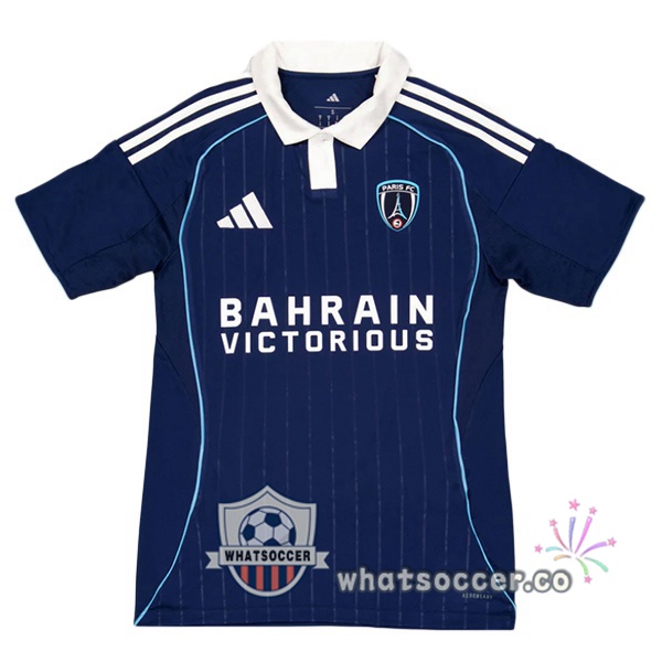 Paris FC Home Soccer Jerseys Blue 2025-2026