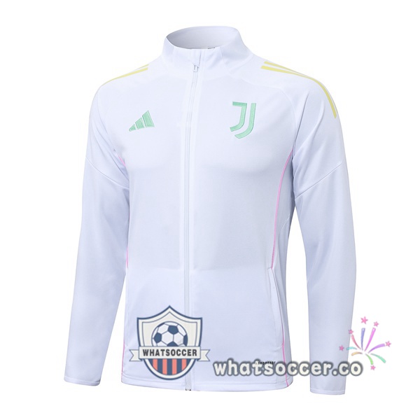 Soccer Jacket Juventus White 2025-2026