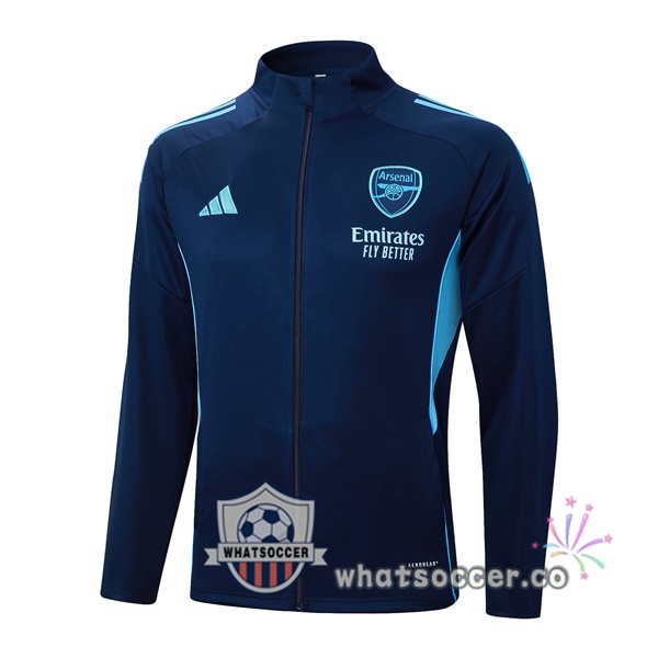 Soccer Jacket Arsenal Blue Royal 2025-2026