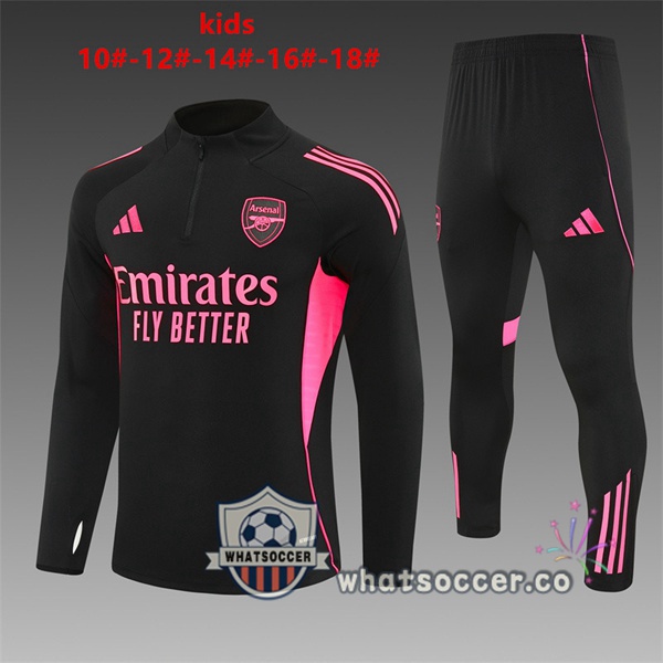Training Wear Arsenal Kid Black 2025-2026
