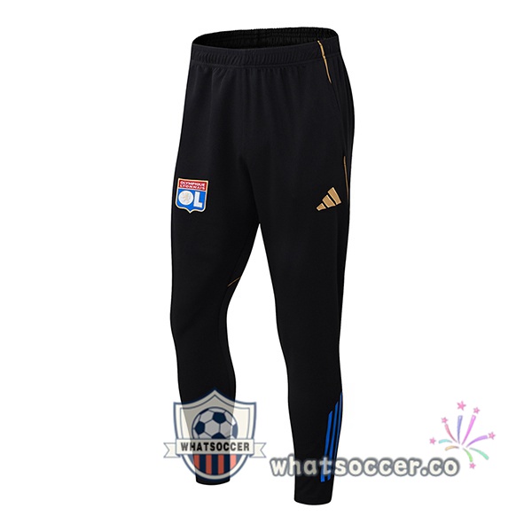 Olympique Lyonnais Soccer Pants Black 2025-2026