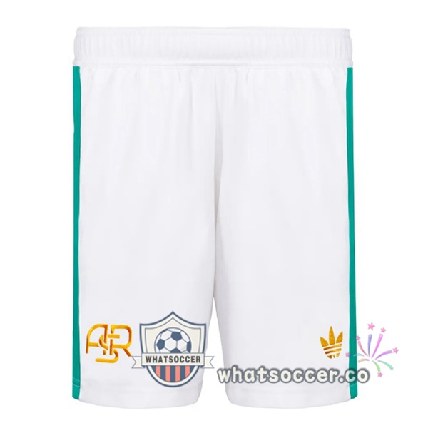 AS Roma Third Soccer Shorts White 2025-2026