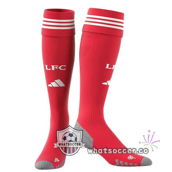 FC Liverpool Home Soccer Socks Red 2025-2026