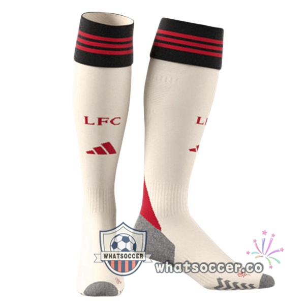 FC Liverpool Away Soccer Socks Yellow 2025-2026