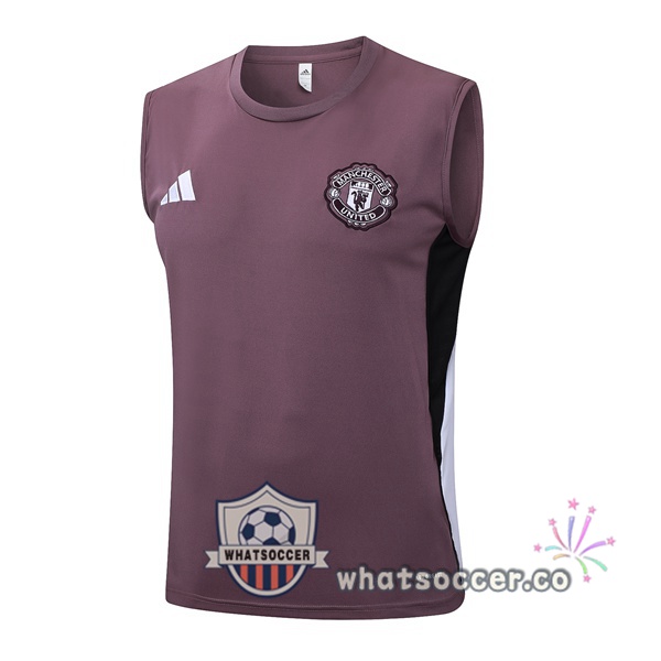 Manchester United Soccer Vest Purple 2025-2026