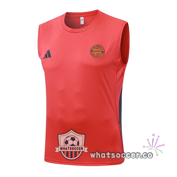 Bayern Munich Soccer Vest Orange 2025-2026