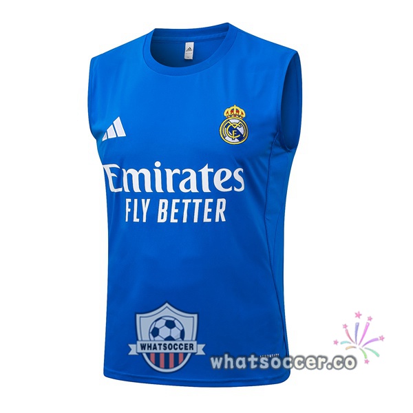 Real Madrid Soccer Vest Blue 2025-2026