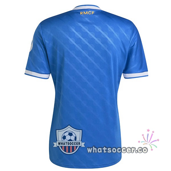 Real Madrid Third Soccer Jerseys Blue 2025-2026