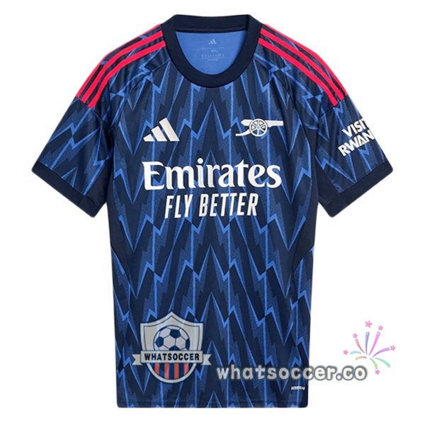Arsenal Away Soccer Jerseys Blue Royal 2025-2026