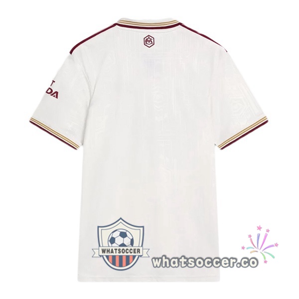 Arsenal Third Soccer Jerseys White 2025-2026