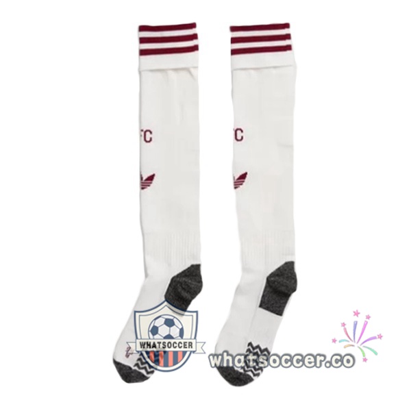 Arsenal Third Soccer Jerseys White 2025-2026