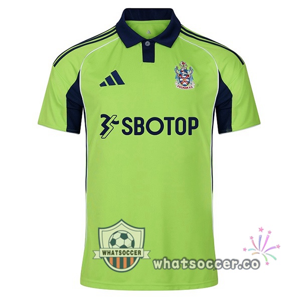 Fulham FC Away Soccer Jerseys Green 2025-2026