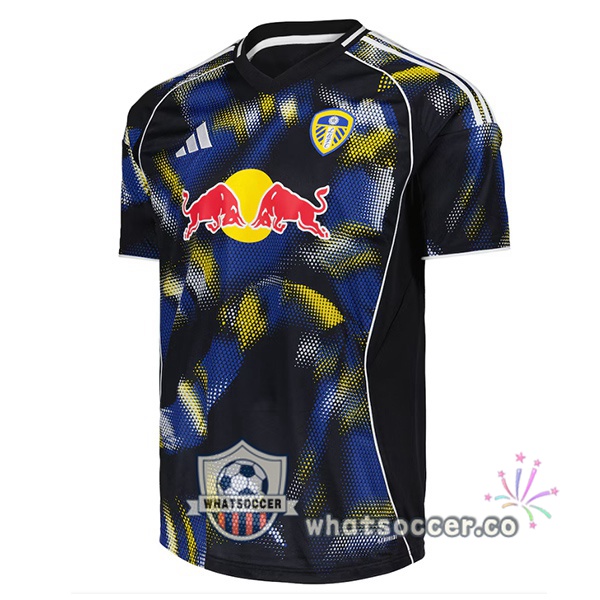 Leeds United Third Soccer Jerseys Black 2025-2026