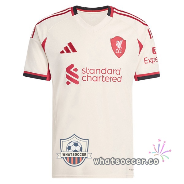 FC Liverpool Away Soccer Jerseys Yellow 2025-2026