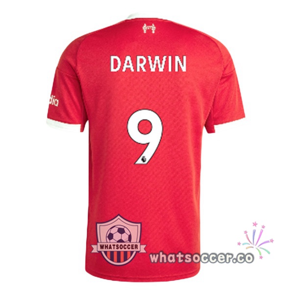 FC Liverpool (DARWIN 9) Home Soccer Jerseys Red 2025-2026