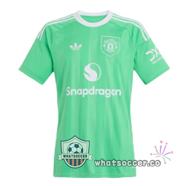 Manchester United Goalkeeper Soccer Jerseys Green 2025-2026