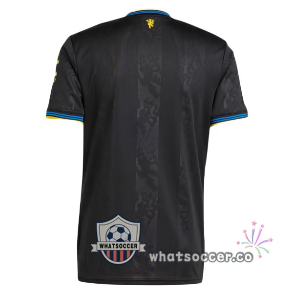 Manchester United Third Soccer Jerseys Black 2025-2026