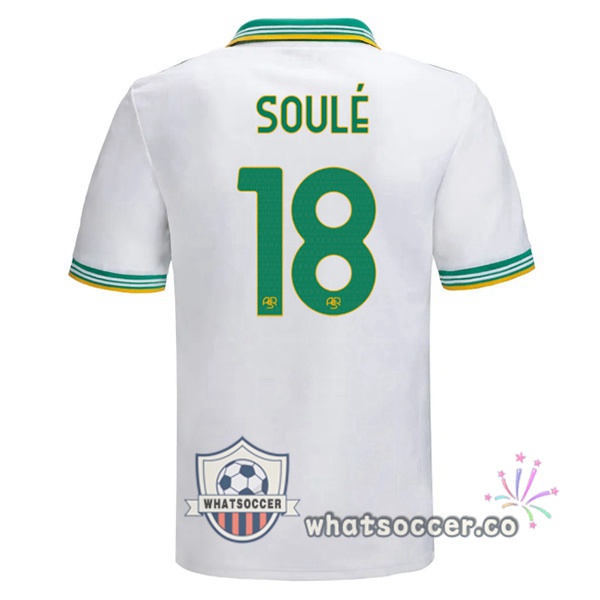 AS Roma (SOULÉ 18) Third Soccer Jerseys White 2025-2026
