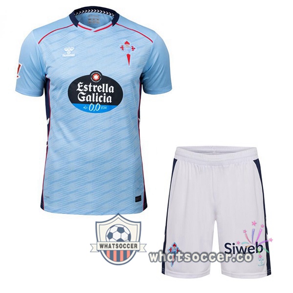Celta Vigo Kids Home Soccer Jerseys Blue 2025-2026