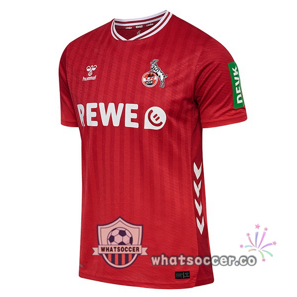FC Koln Away Soccer Jerseys Red 2025-2026