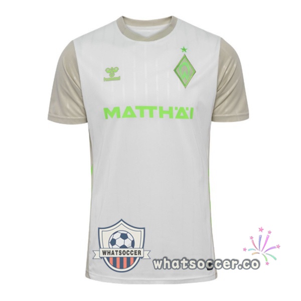SV Werder Bremen Away Soccer Jerseys White 2025-2026