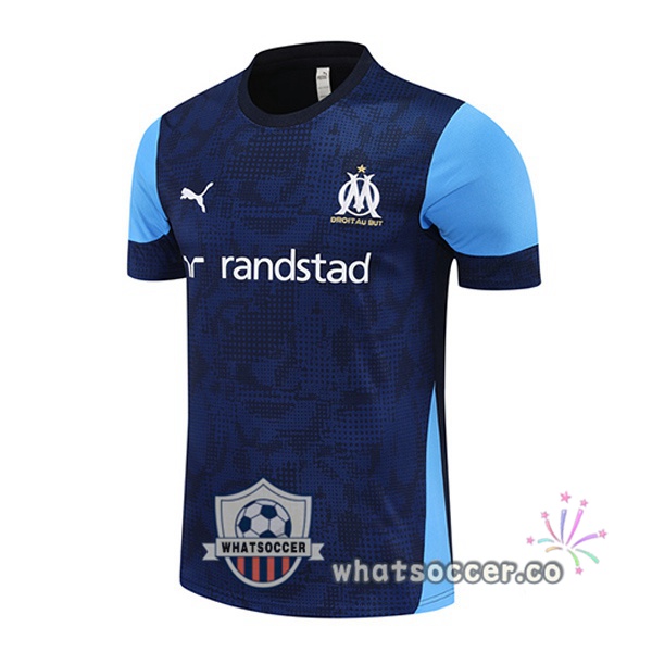 Olympique de Marseille Training T-Shirts Blue Royal 2025-2026