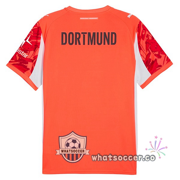 Dortmund BVB Goalkeeper Soccer Jerseys Red 2025-2026