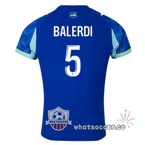 Olympique de Marseille (BALERDI 5) Third Soccer Jerseys Blue 2025-2026