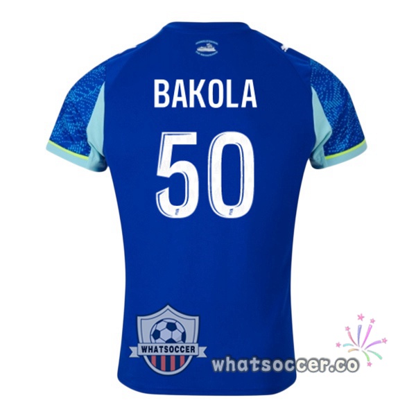 Olympique de Marseille (BAKOLA 50) Third Soccer Jerseys Blue 2025-2026