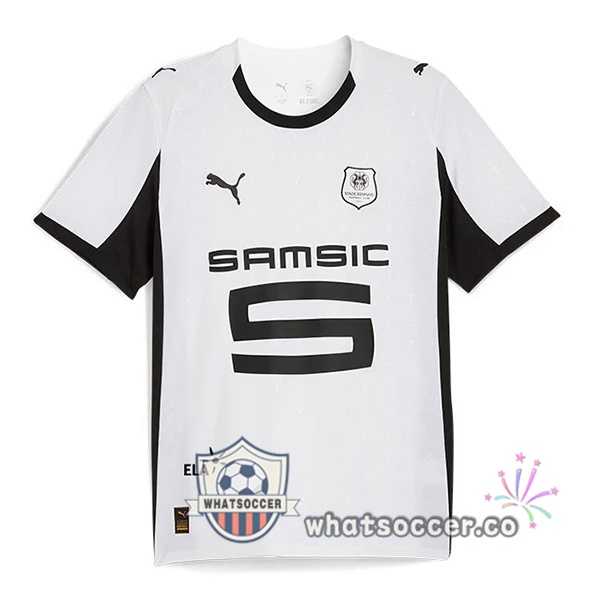 Stade Rennais Away Soccer Jerseys White 2025-2026